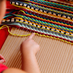 Filage et Tissage artisanal de la laine, mercredi 10 mai